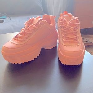 BUBBLEGUM REC LEAGUE PLATFORM SNEAKERS
